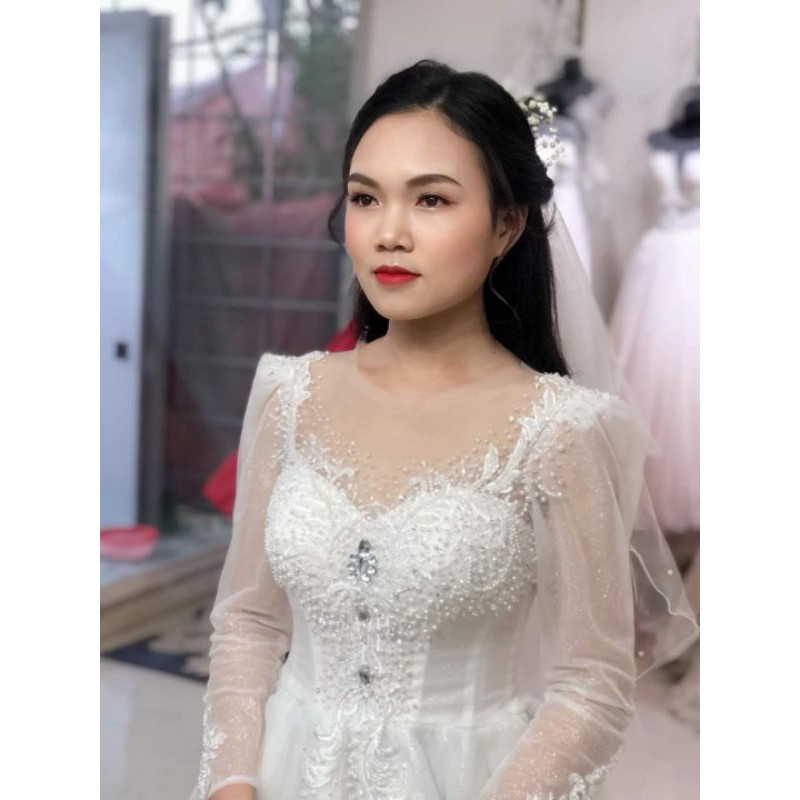 Áo cưới tùng vi tính