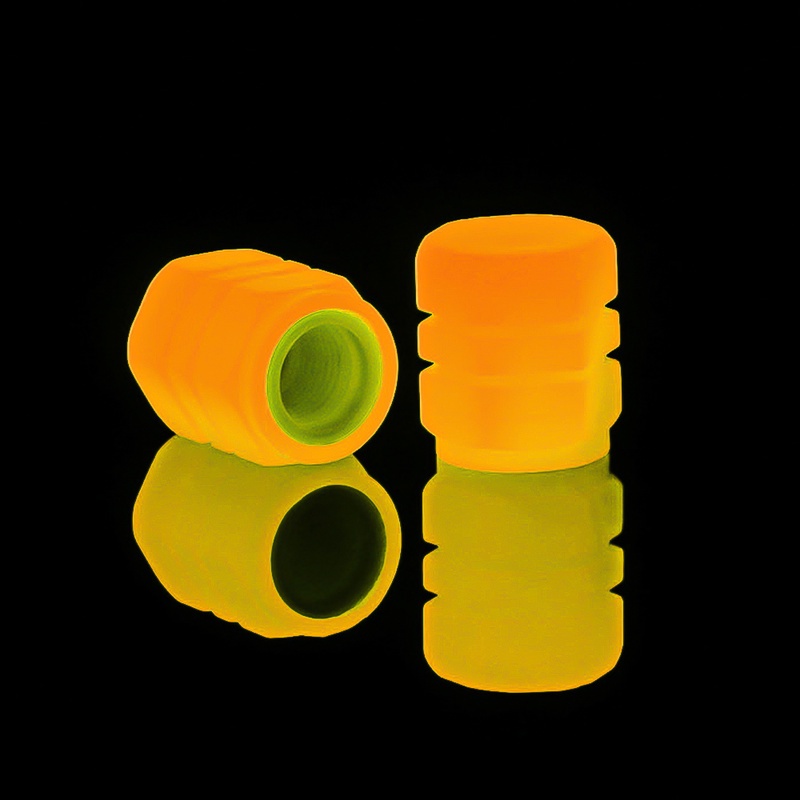 Nắp Van Bánh Xe Hơi/Xe Máy Mini Dạ Quang Độc Đáo