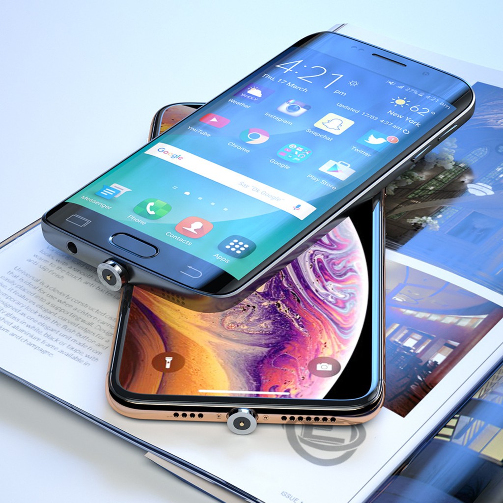 RB-Xoay 540 ° phù hợp với cáp sạc nhanh điện thoại di động Android Micro USB type-c