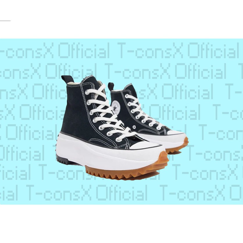 TConsX- Giày Converse Chính Hãng Run Star Hike Đen Cổ Cao