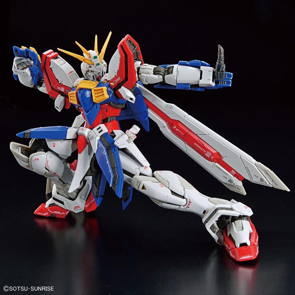 Mô Hình Gundam RG 37 God Gundam Đồ Chơi Lắp Ráp Anime Mecha Nhật Bản Tỉ Lệ 1/144 Chính Hãng Bandai
