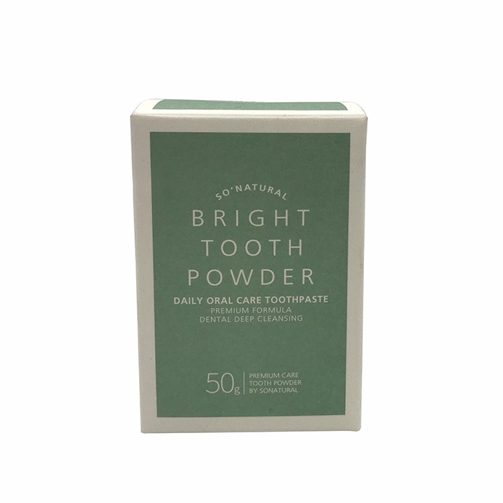 Bột đánh răng Bring Tooth Powder So Natural 50gr Hàn Quốc Zuka Beauty làm từ than hoạt tính trắng răng