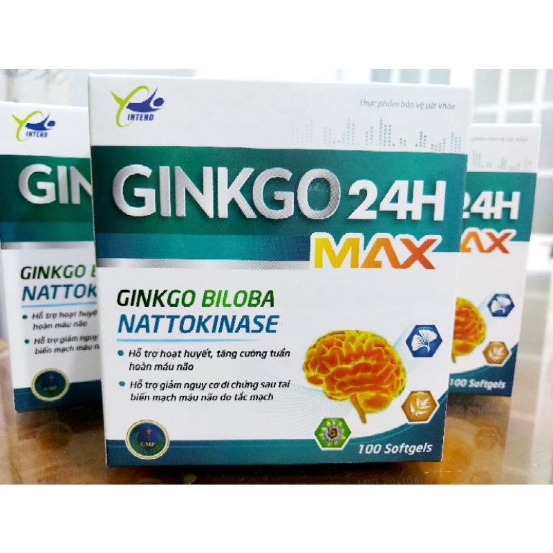 GINKGO 24H max Hoạt huyết dưỡng não