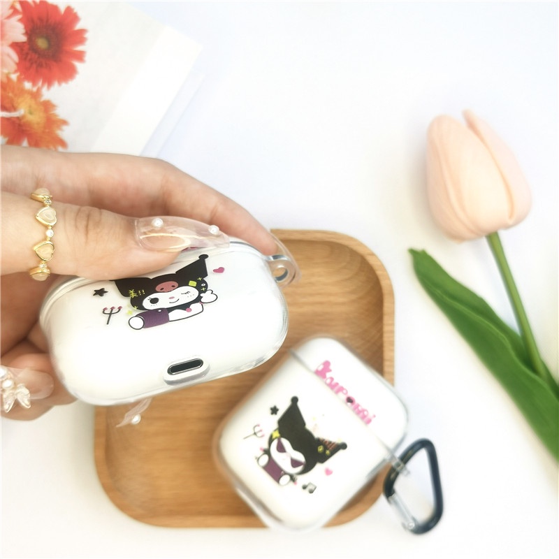 Ốp Bảo Vệ Hộp Đựng Tai Nghe Airpods 1/2 Hình Kulomi Xinh Xắn