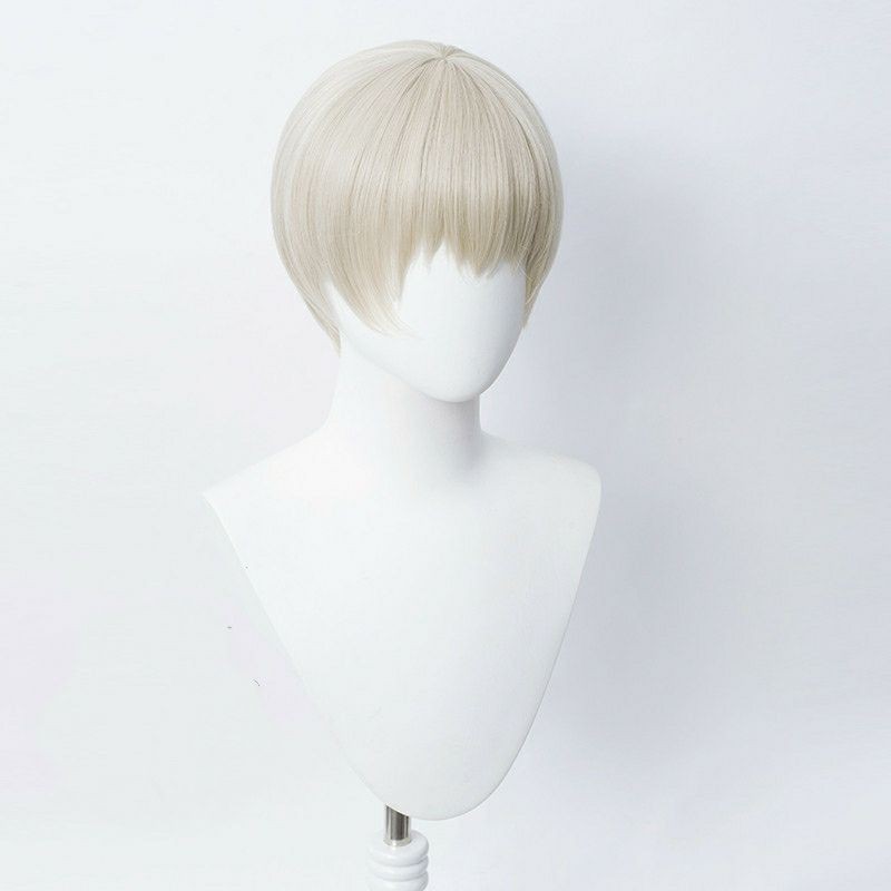 [sẵn] Wig/tóc giả cosplay Toge Inumaki màu vàng trắng sữa - Jujutsu Kaisen tại Miu Cosplay