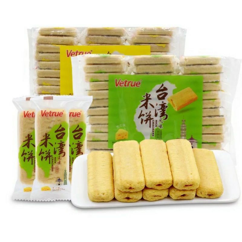 Gói 39 cái bánh gạo phô mai Vetrue 320g