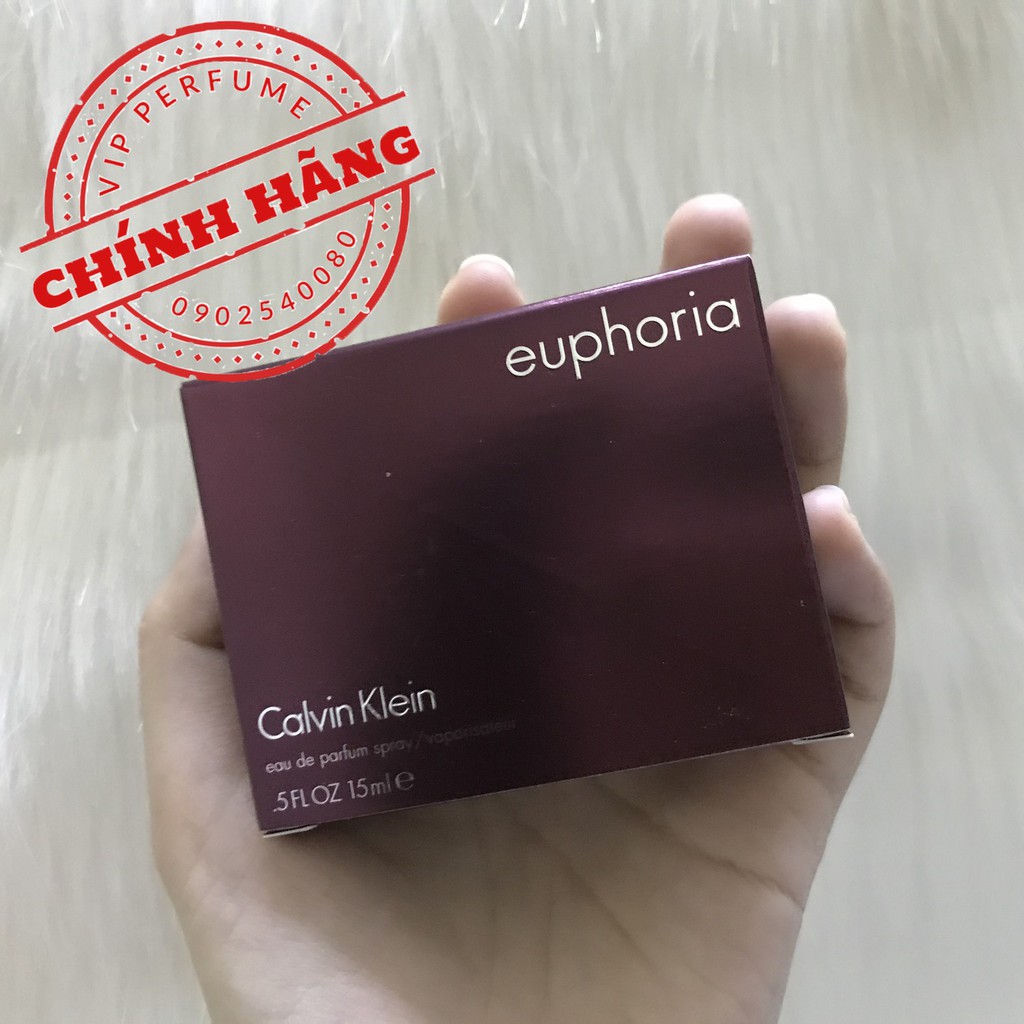 Nước hoa nữ chính hãng Calvin Klein CK Euphoria EDP 15ml dạng xịt