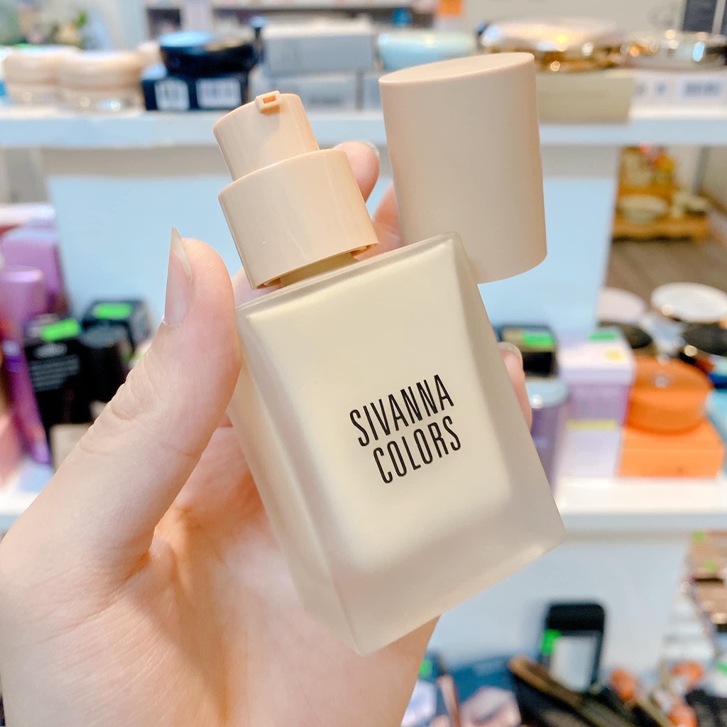 Kem nền Sivana Silky Matte Coverage Foudation HF18 chính hãng