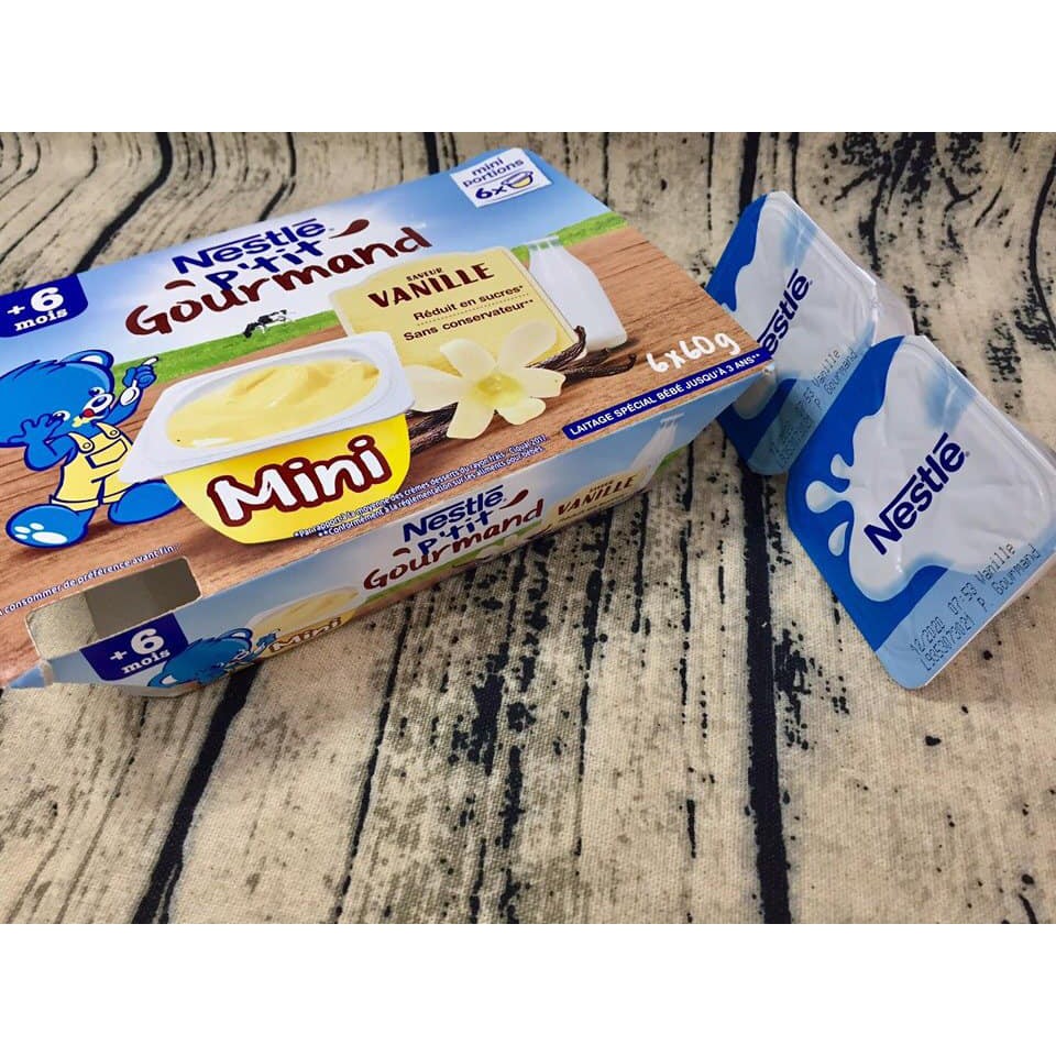 Váng Sữa Nestle Pháp, Váng Sữa Nguội Cho Bé Cho Bé Ăn Dặm Vani Đầy Đủ Dưỡng Chất Canxi Giúp Bé Tăng Cân Tăng Chiều Cao