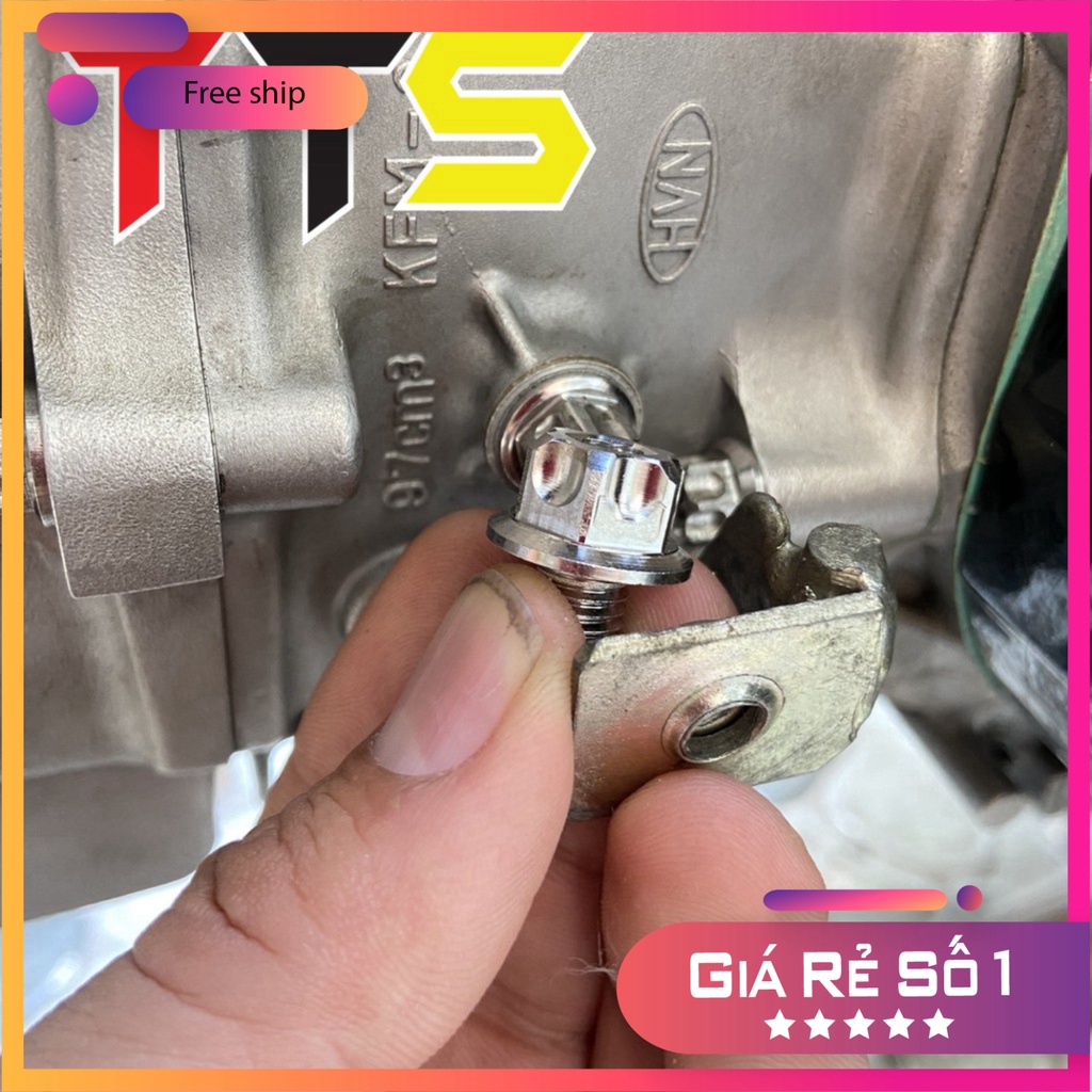 HCM  Bộ 3 ốc Salaya thái gồm 2 ốc chân lòng, 1 ốc bánh lòng cho xe WAVE, DREAM, SUPER DREAM ĐỒ CHƠI XE MÁY GIÁ SỈ