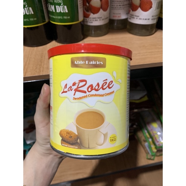 Sữa Đặc Có Đường LaRosee Lon-1kg