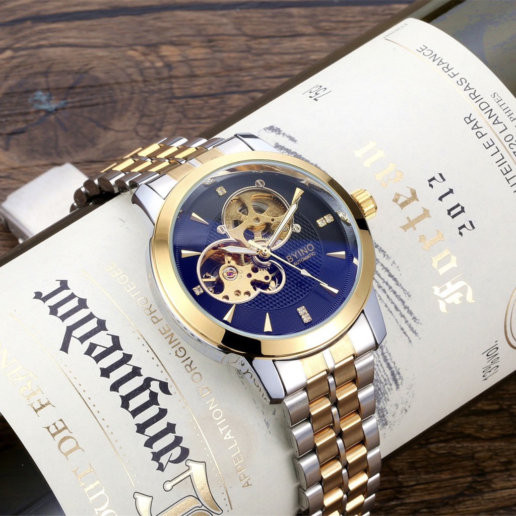 Đồng Hồ Cơ Nam BYINO Automatic BN8082 | BigBuy360 - bigbuy360.vn