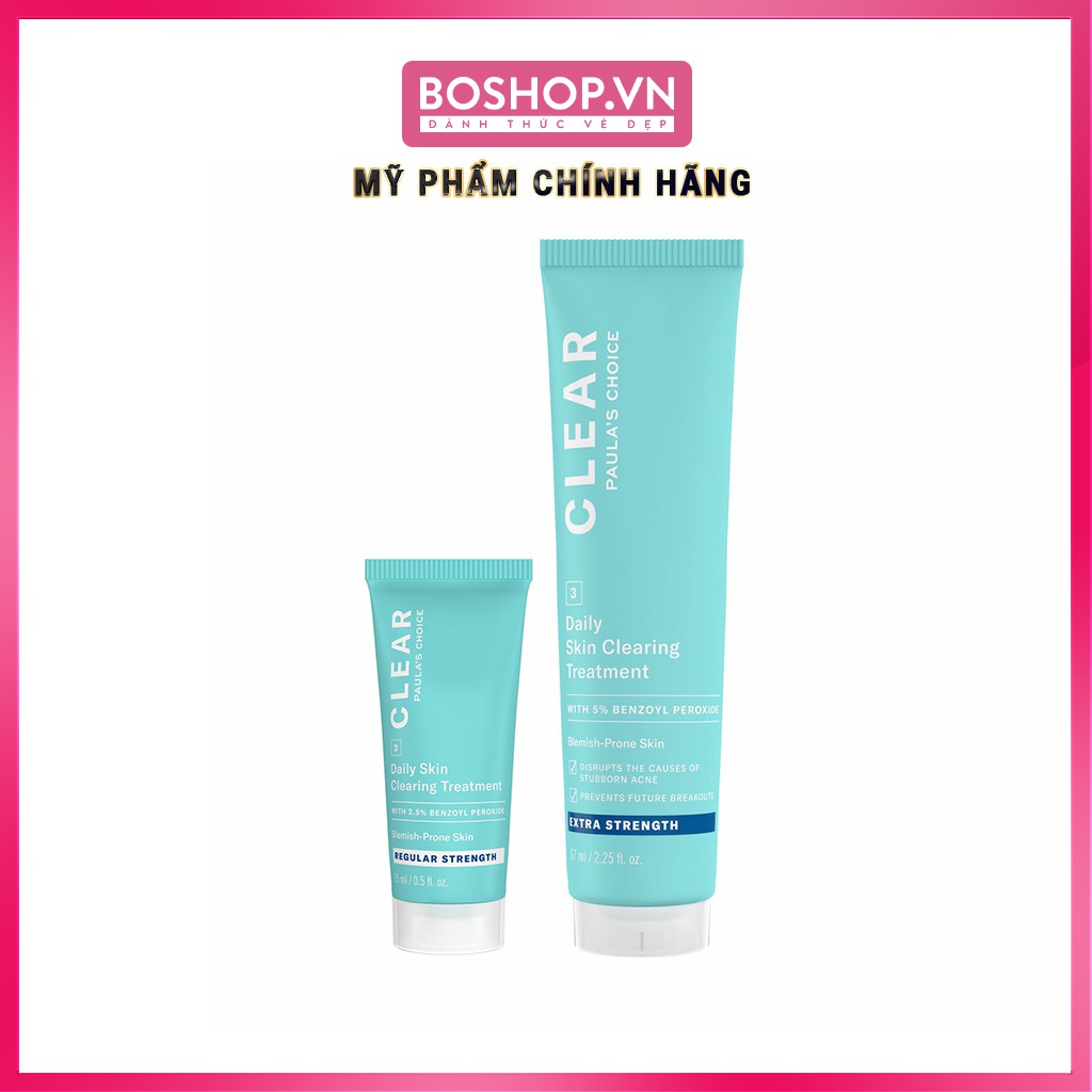 Kem Làm Giảm Mụn Viêm Sưng Đỏ Paula's Choice Clear Extra Strength