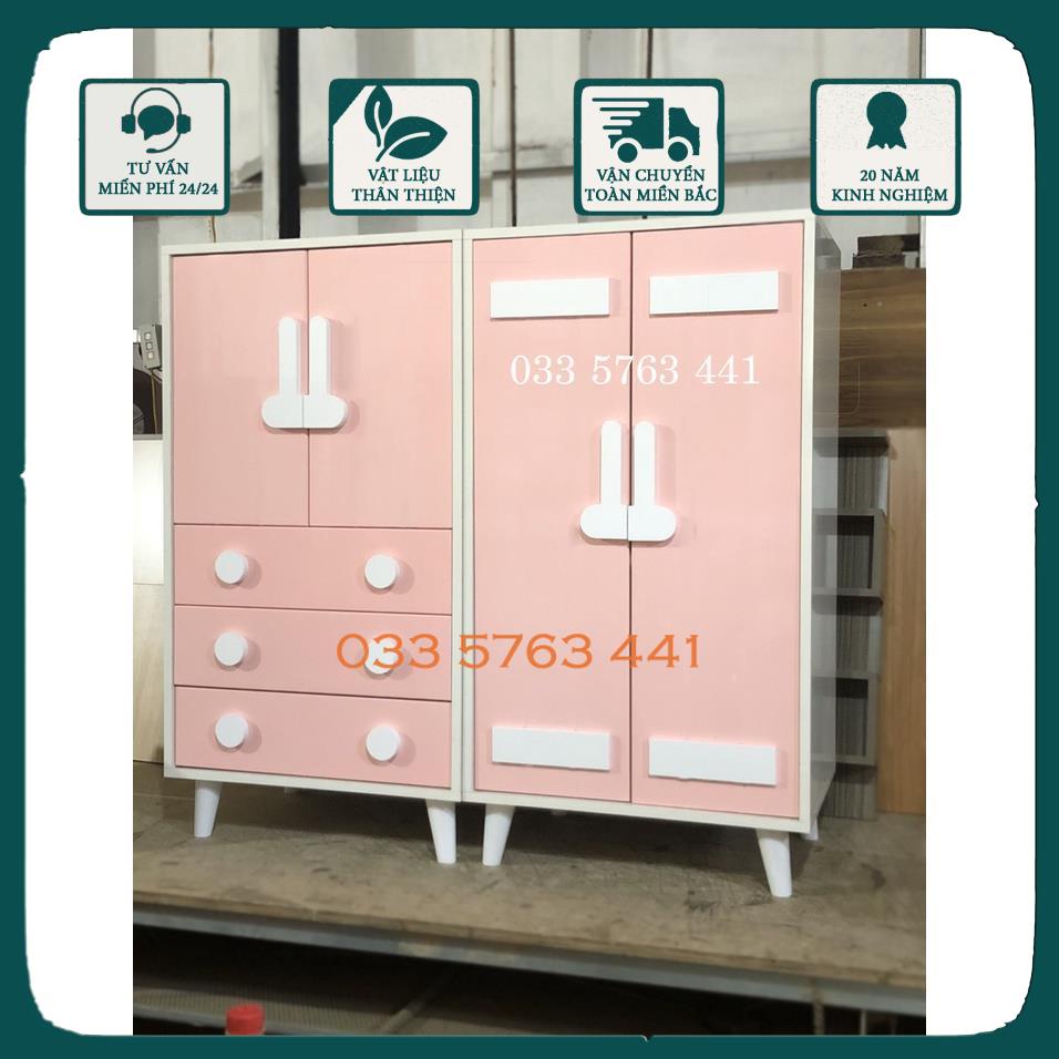 Tủ quần áo gỗ tủ trẻ em kích thước 120x60cm gỗ MDF phủ melamine tủ quần áo trẻ em tủ quần áo gỗ không phải tủ nhựa