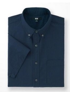 Uniqlo authentic Sơmi cộc tay
