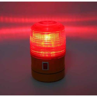 Đèn cảnh báo dùng 4 pin đế nam châm