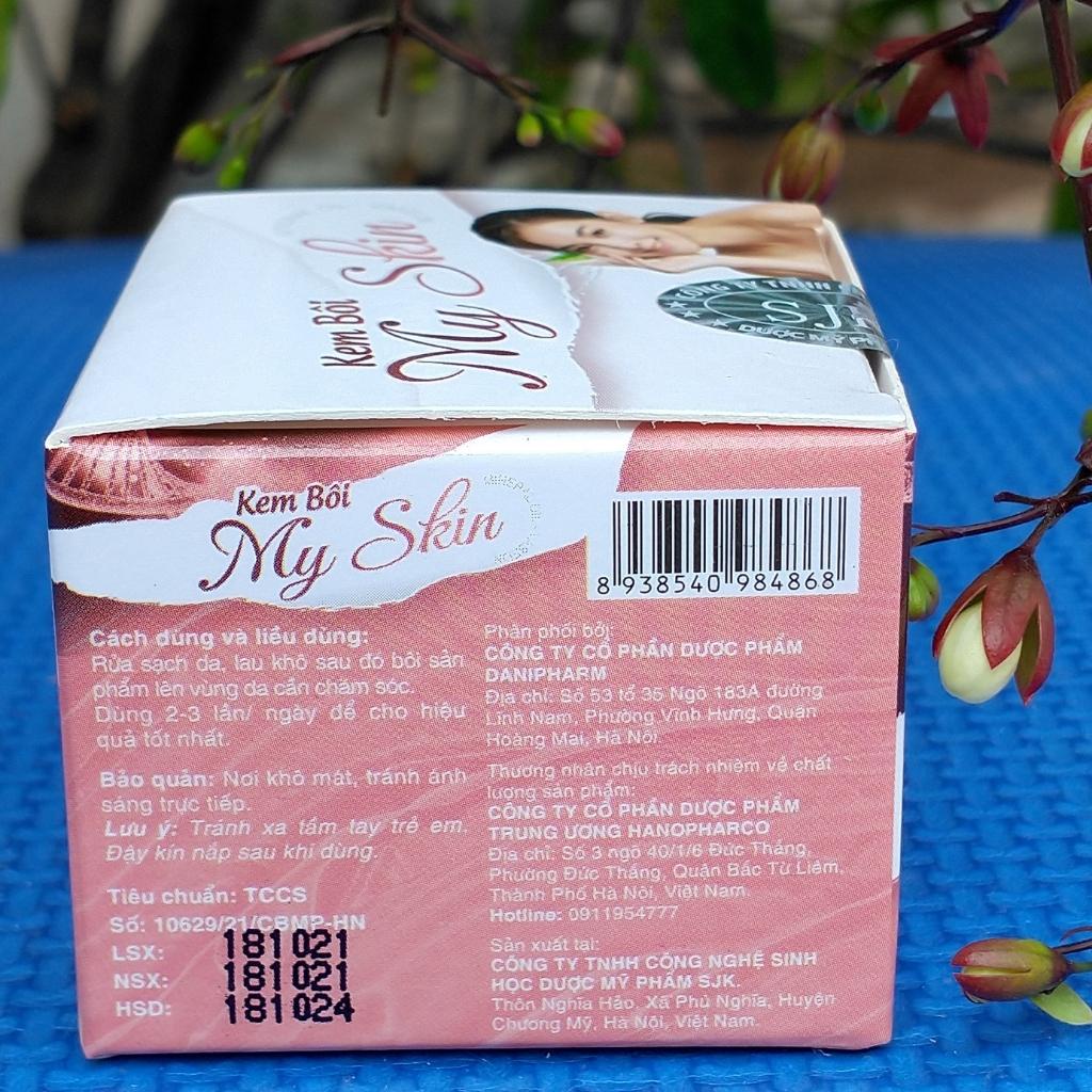 Kem dưỡng da vitamin e MY SKIN giúp dưỡng ẩm làm dịu da hết nứt lẻ khô rát da mùa hanh khô - Lọ 20 g