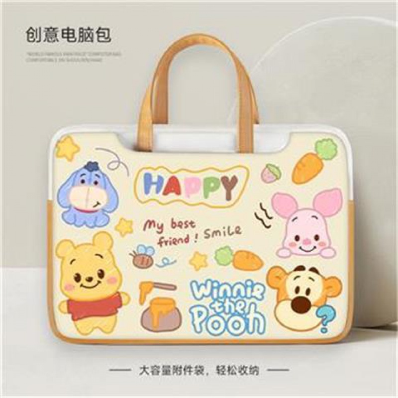 Túi Đựng Laptop 15.6-Inch 16-Inch 14-Inch 12-Inch Bằng Nhung Chống Mài Mòn In Họa Tiết Graffiti Dễ Thương