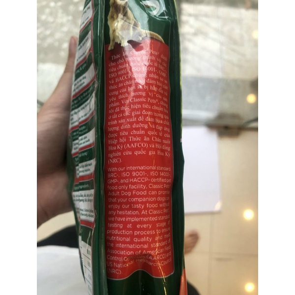 Hạt dành cho chó trưởng thành CLASSIC PETS