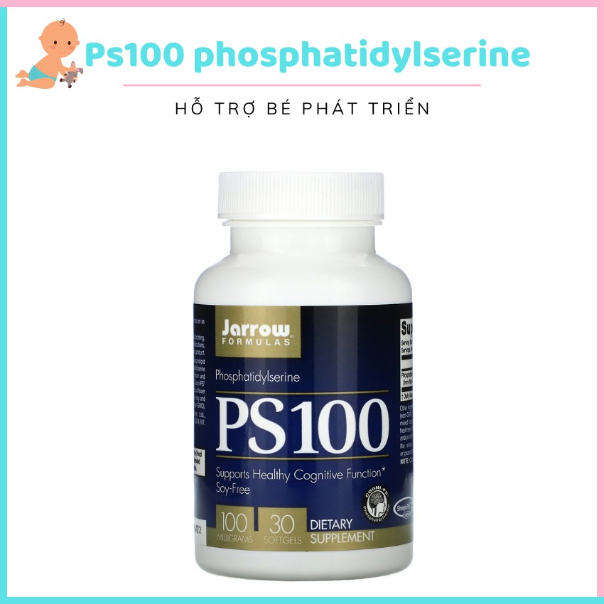 Ps100 phosphatidylserine tăng chất dẫn truyền giúp trẻ xử lý thông tin lên não bộ nhanh hơn