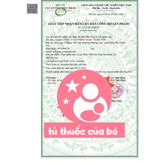 DHA Bio island cho bé từ 7 tháng tuổi
