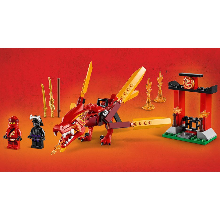 LEGO 2020 CHÍNH HÃNG NINJAGO - LEGO RỒNG LỬA CỦA KAI - 71701