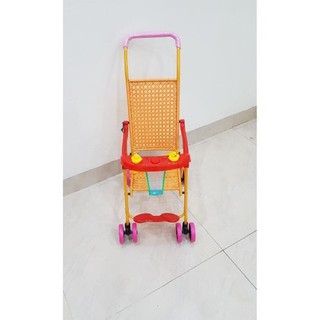 Xe đẩy mây gấp gọn đơn gản cho mẹ và bé 2020 -