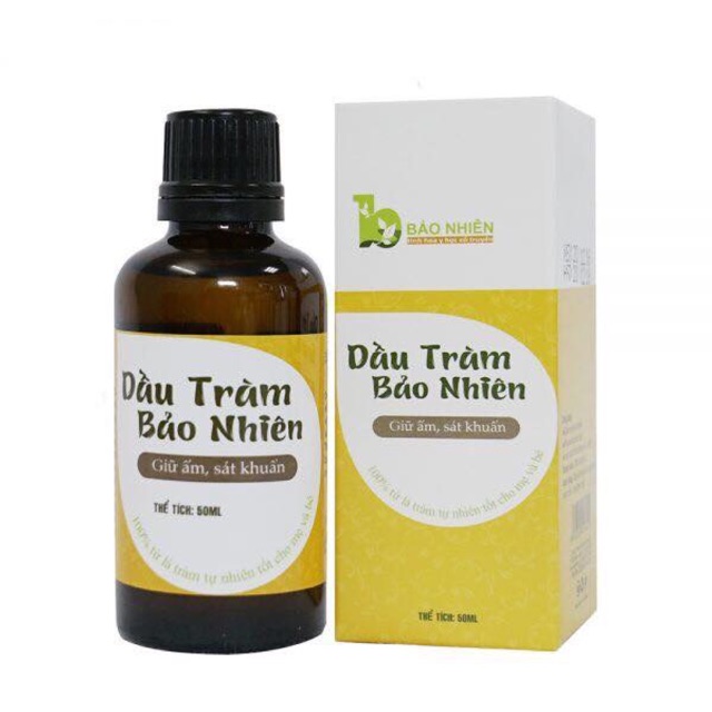 Dầu tràm Bảo Nhiên nguyên chất 100%