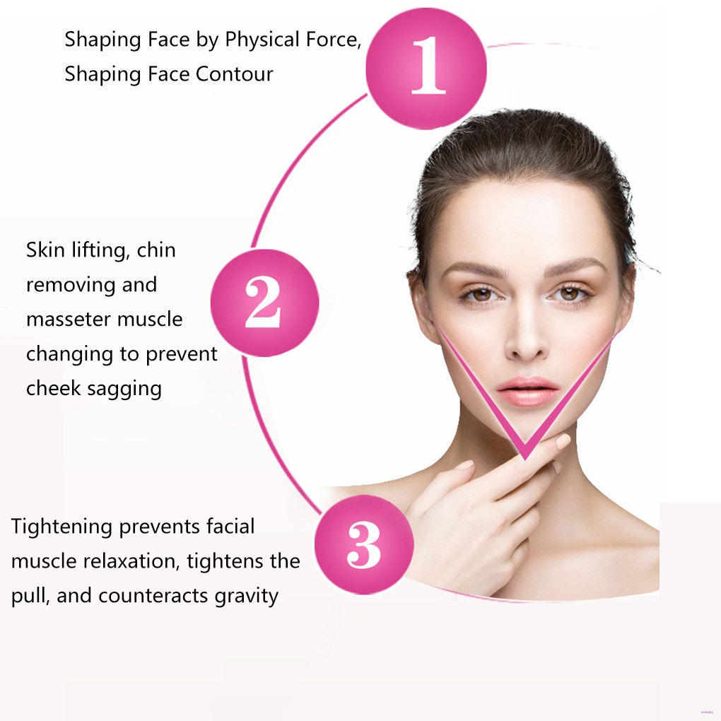 [Hàng mới về] Mặt Nạ Nâng Cơ Mặt Tạo Cằm Chữ V Làm Săn Chắc Da