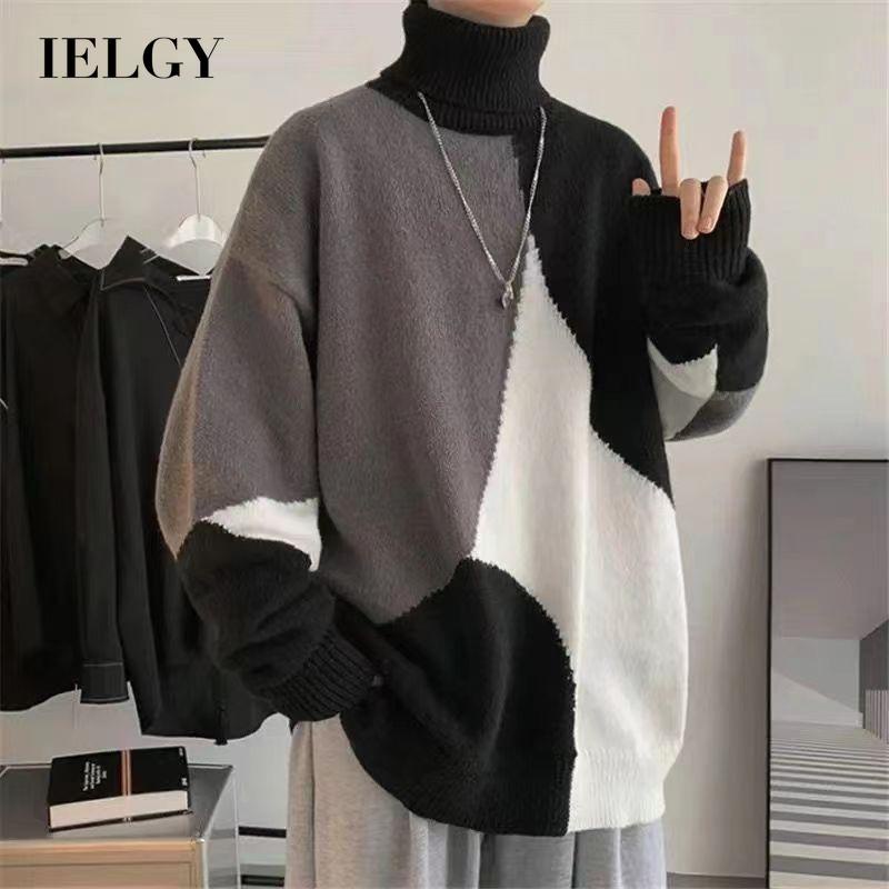 Áo sweater Cổ Cao Mềm Mại Thời Trang Cho Nam