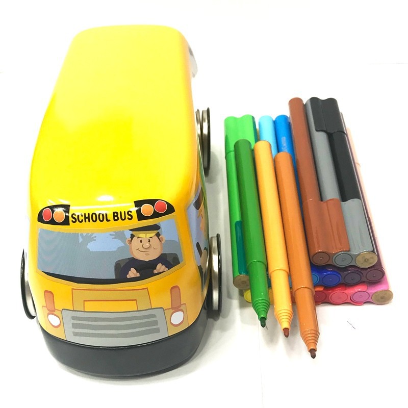 Bút Lông Màu Connector - 20 MÀU - XE BUS Faber-Castell