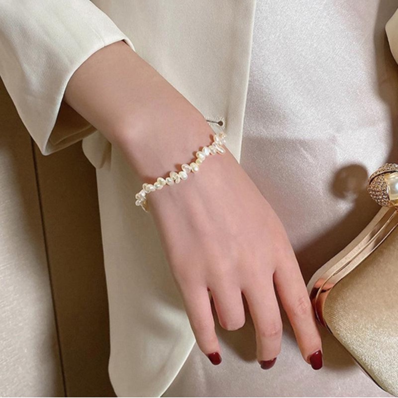 Dây chuyền ngọc trai thời trang Baroque cho nữ / Trang sức / Trang sức nữ / Đám cưới không thường xuyên với ngọc trai nước ngọt