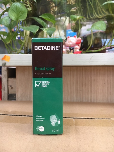 Betadin xịt họng 50ml | BigBuy360 - bigbuy360.vn