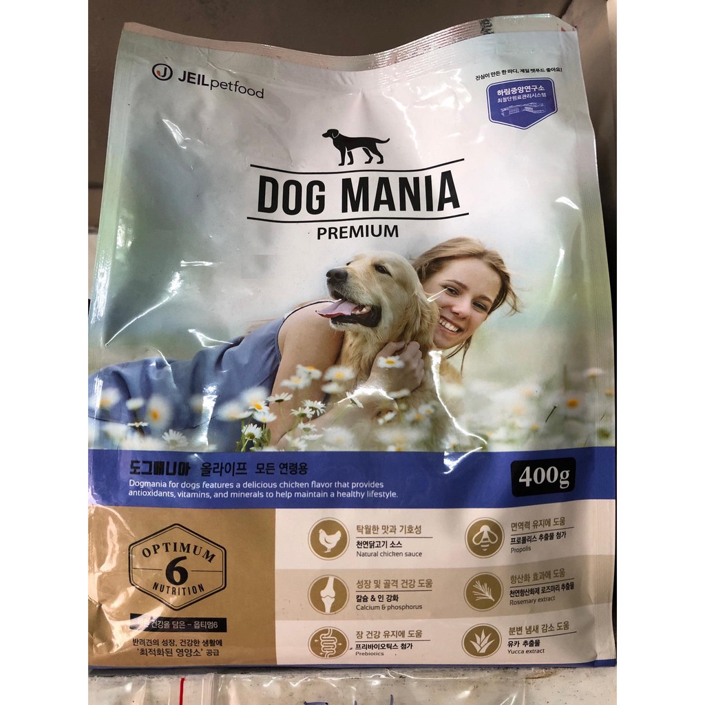 1Kg - THỨC ĂN HẠT CHO CHÓ HÀN QUỐC MỌI LỨA TUỔI - DOG MANIA PREMIUM