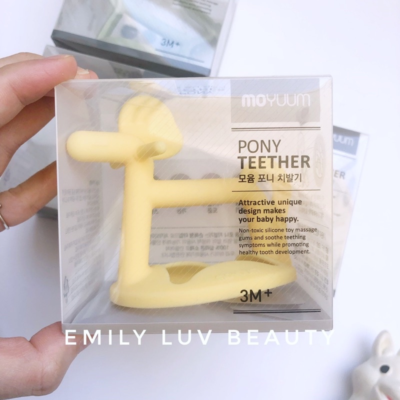 Gặm nướu Silicon Moyuum Hàn Quốc cho bé