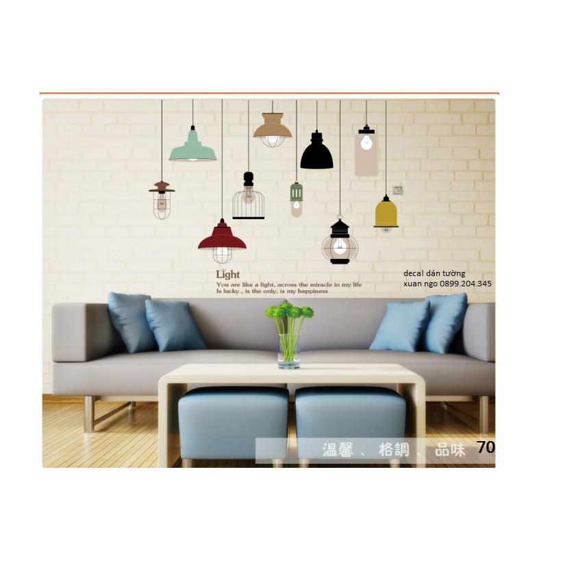 decal tranh dán tường