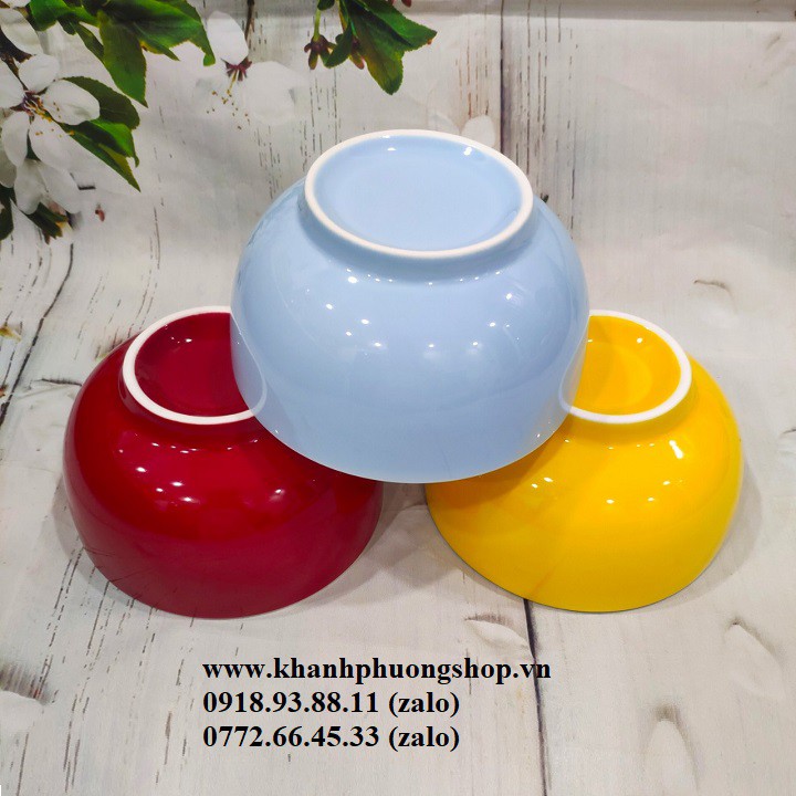 Tô sứ nhiều màu - tô sứ