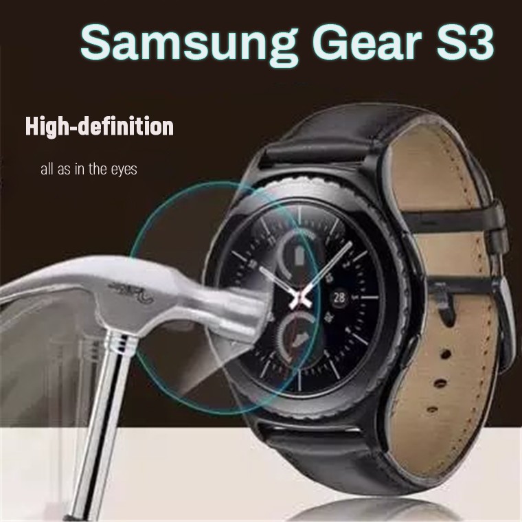 Kính Cường Lực Bảo Vệ Mặt Đồng Hồ Samsung Gear S3 42mm / 46mm