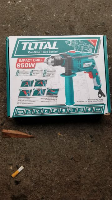 Máy khoan động lực total 650w chính hãng