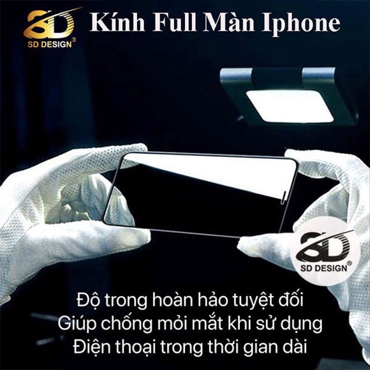 Kính cường lực chống nhìn trộm full màn  cho iphone 6/6plus/6splus/7/7plus/8/8plus/x/xs/11/11promax - Mario