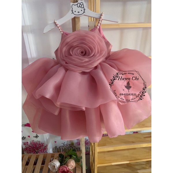 Váy công chúa yếm bé gái 2 tầng phồng 🌺 🌺🌺