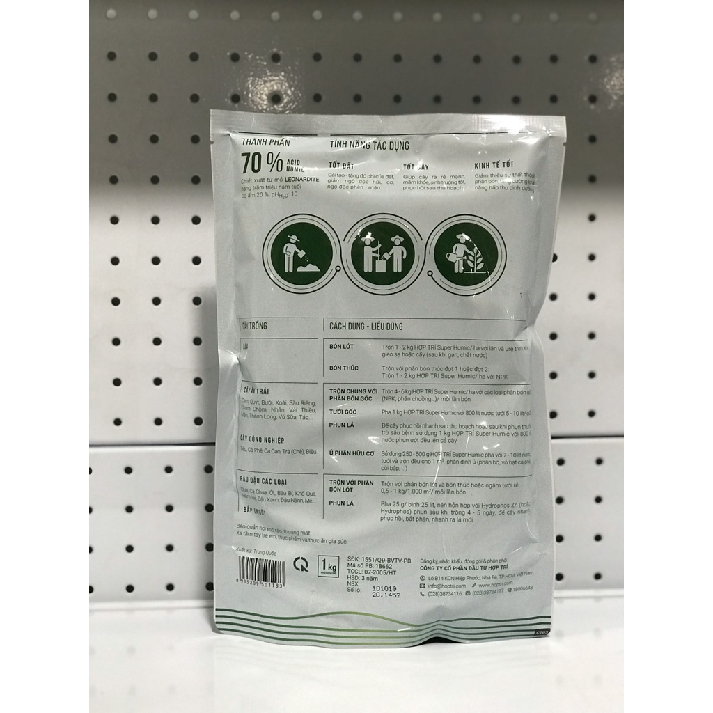 Phân bón sinh học Hợp Trí Super Humic  | Phân bón 3 TỐT