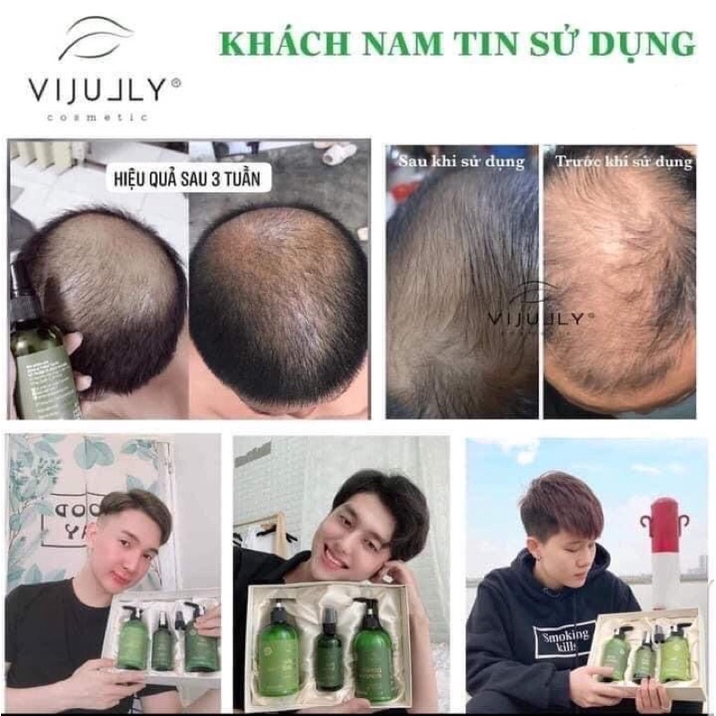 Tính dầu bưởi mọc tóc vijully 120ml giúp mọc tóc con , tóc dài và dày tặng đồ cột tóc tinastoreq2