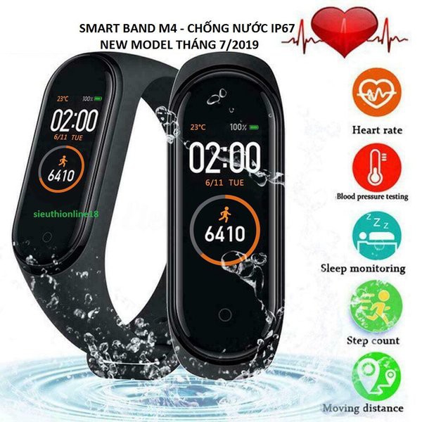 | Best Seller | [ SP HOT ] Đồng hồ thông minh YOHO M4 - đo huyết áp và nhịp tim với độ chính xác rất cao.
