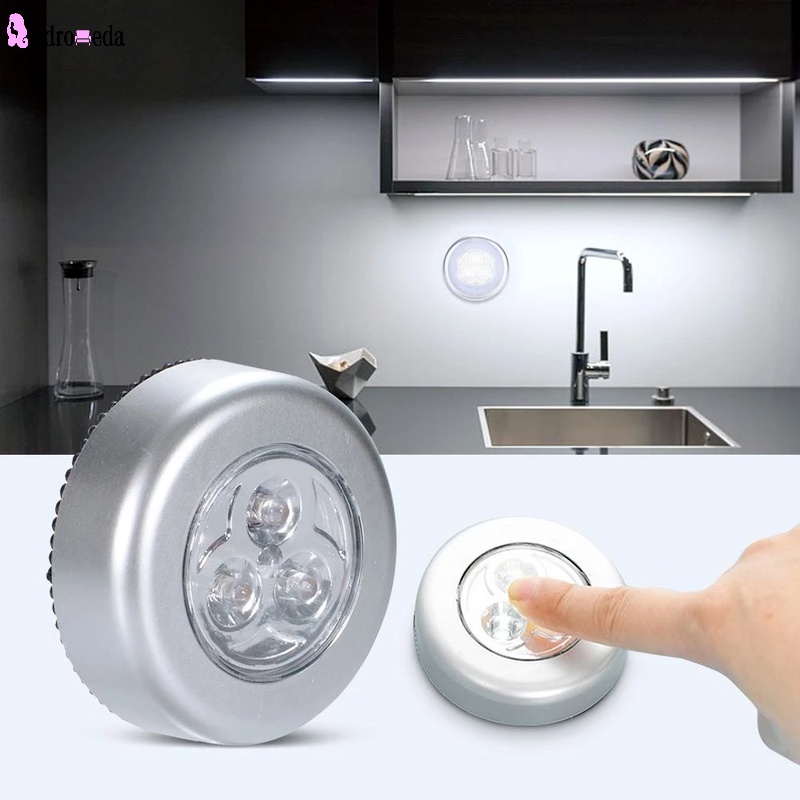 1 Đèn Led 3 Bóng Không Dây Dán Tường Tiện Dụng
