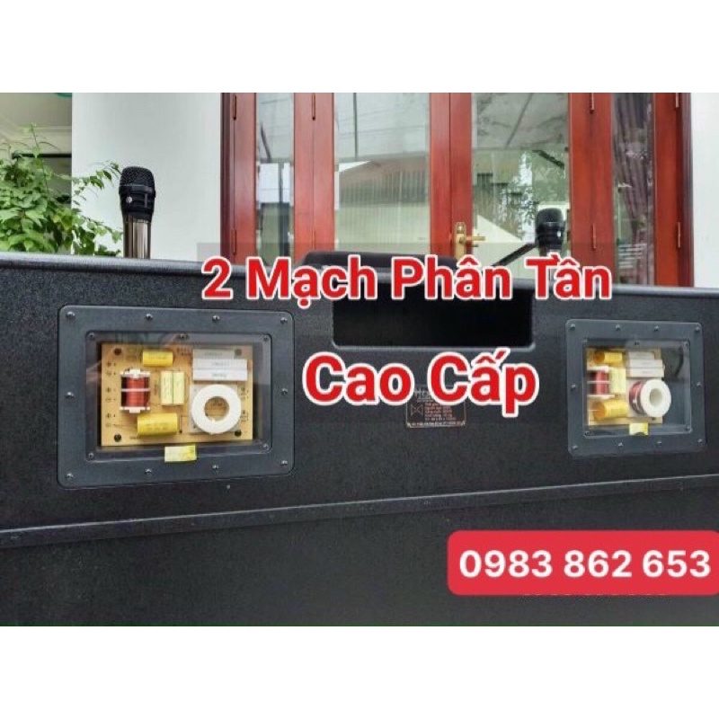 Loa kéo công suất lớn HLOV K77 bas đôi 50