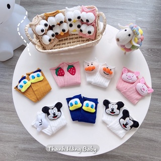  Tất Cao Cổ Cho Bé 3D Hình Thú Siêu Cưng Thanh Hằng Baby 0 - 2 Tuổi