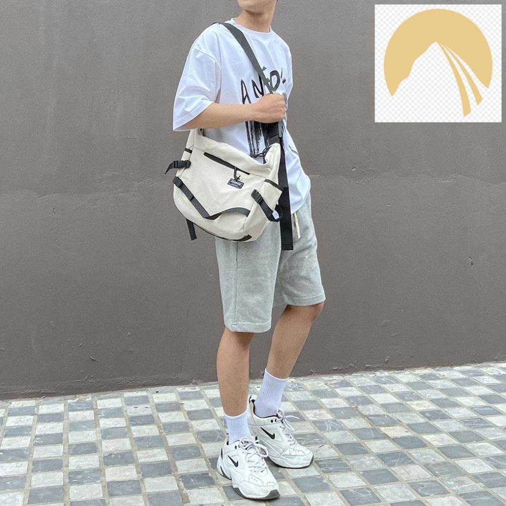 ✍️ Quần short nam nữ Ống Rộng Streetwear Ulzzang Kiểu quần đùi ống rộng sooc Unisex Cotton thụng đũng Leevin Store ✍️