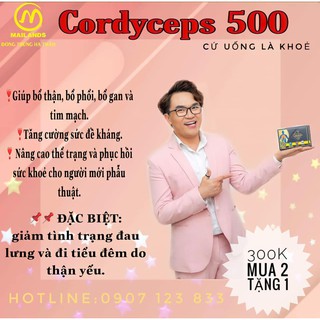 Đông trùng hạ thảo Cordyceps 500