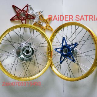 CẶP BÁNH CĂM RAIDER SATRIA NIỀN BANZAI THÁI 1.4 1.4 KÈM PAT ĐĨA TRƯỚC